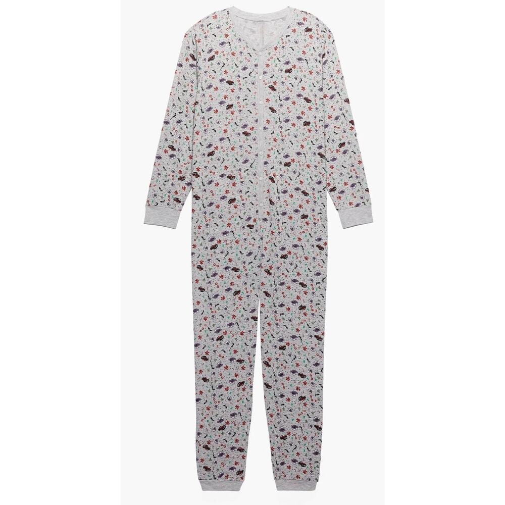 Savage X Fenty Holiday One-Piece Pajama, Medium, Men’s